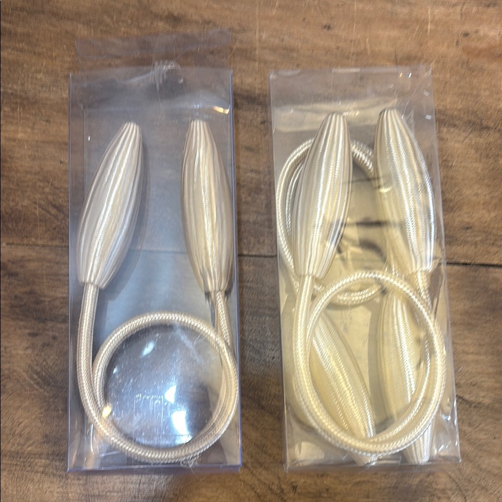 Cream Curtain Tiebacks